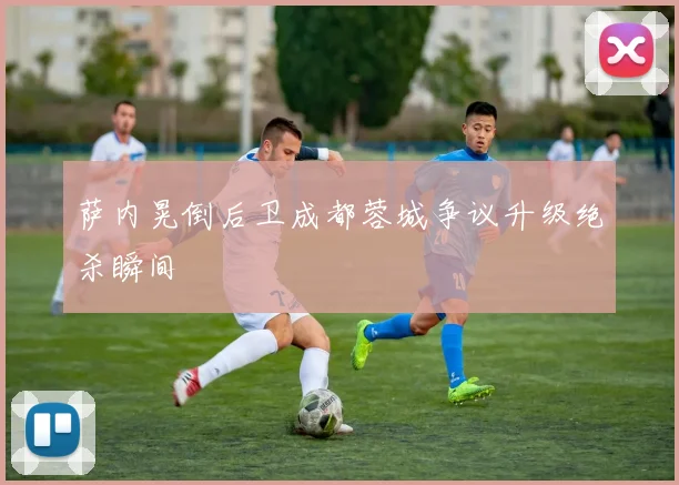 萨内晃倒后卫成都蓉城争议升级绝杀瞬间